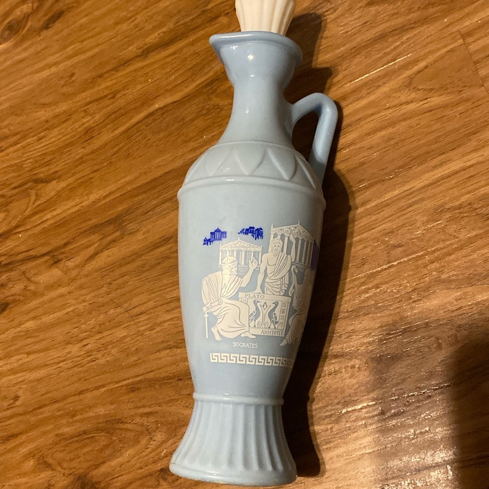 Vintage Jim Beam Greek Style Decanter.